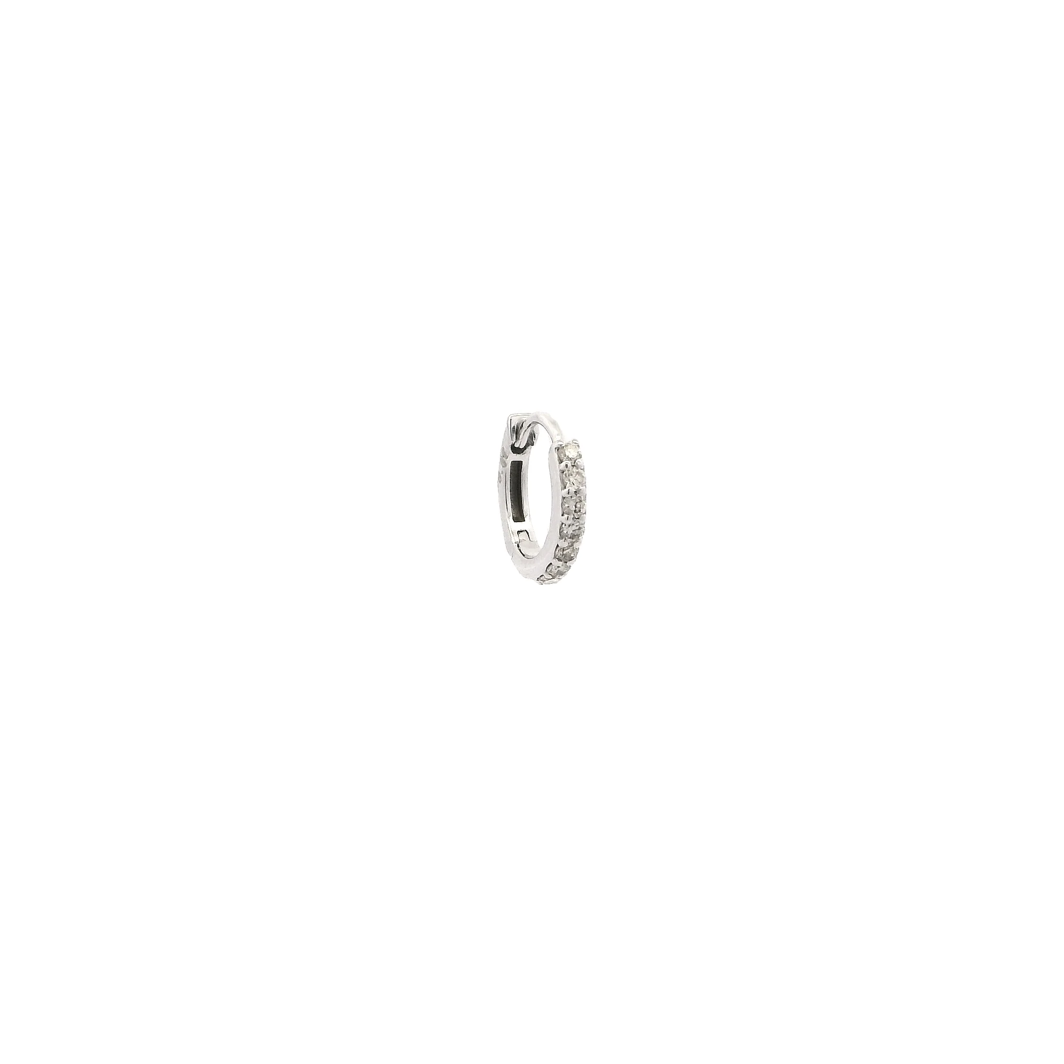 18ct Gold Diamond Nose Pin – Sparkling Nose Jewellery for Women - Image 3