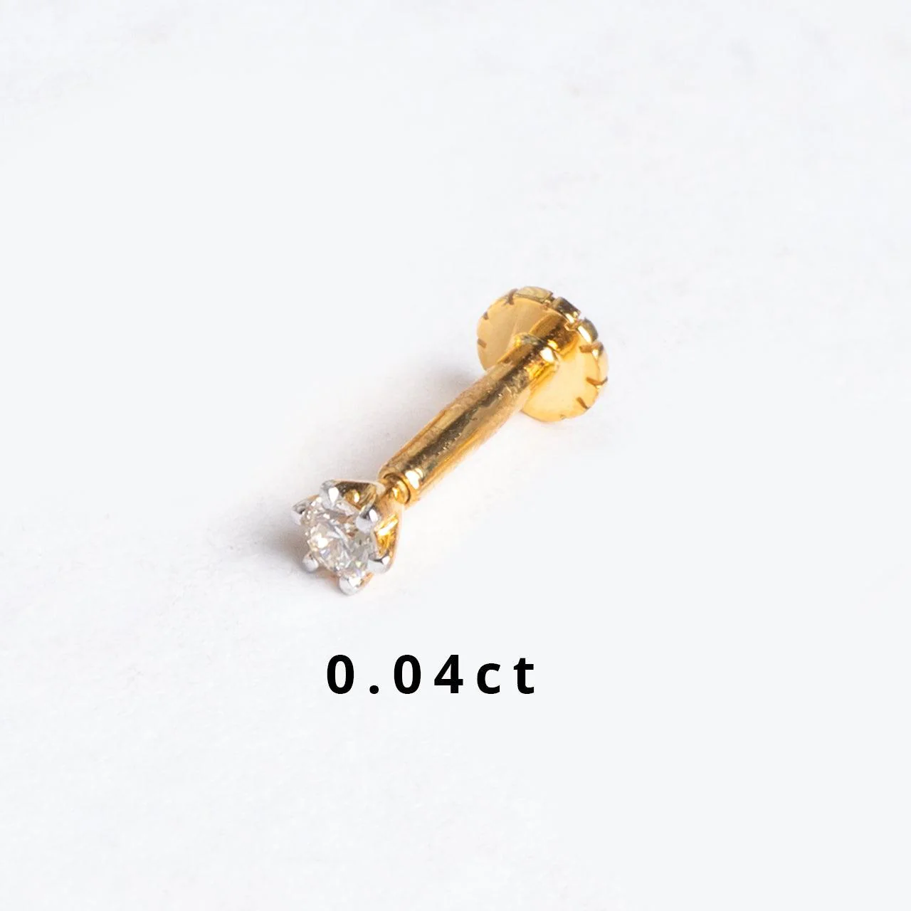18ct Gold Diamond Screw Back Nose Stud (0.01ct - 0.10ct) - Image 13