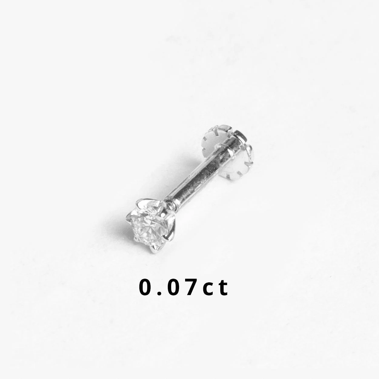 18ct Gold Diamond Screw Back Nose Stud (0.01ct - 0.10ct) - Image 22