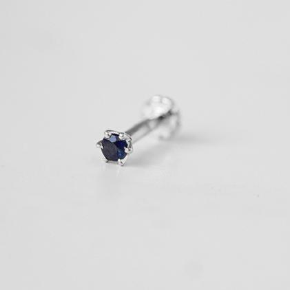 18ct Gold Emerald┋Ruby┋Sapphire Screw Back Nose Stud (0.02ct - 0.40ct) - Image 10