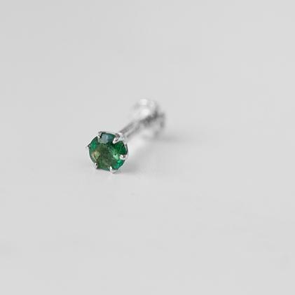 18ct Gold Emerald┋Ruby┋Sapphire Screw Back Nose Stud (0.02ct - 0.40ct) - Image 12