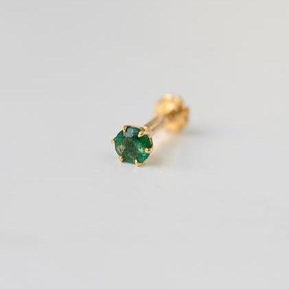 18ct Gold Emerald┋Ruby┋Sapphire Screw Back Nose Stud (0.02ct - 0.40ct) - Image 13