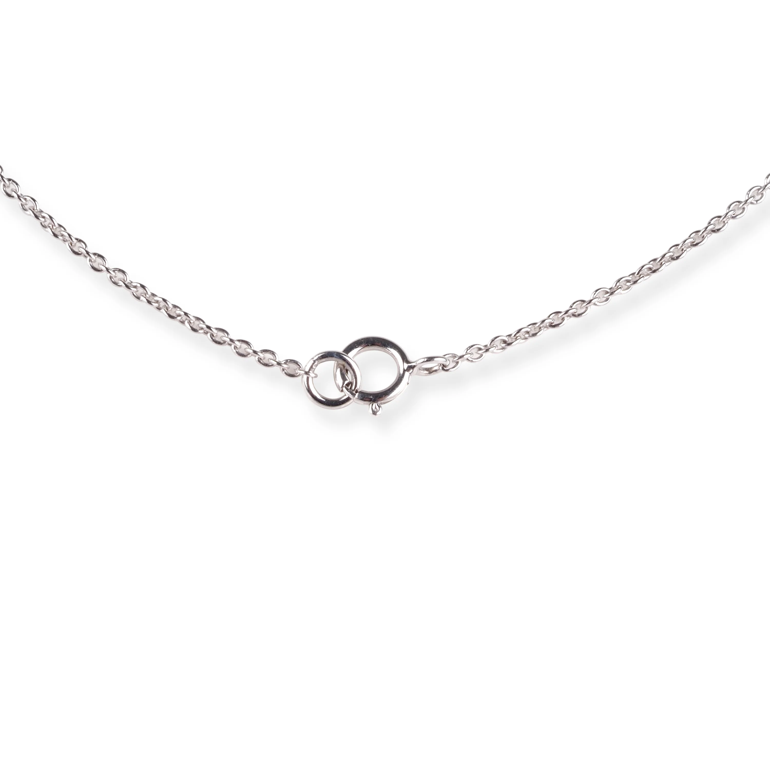 18ct White Gold Mangal Sutra with Ring Clasp - Image 2