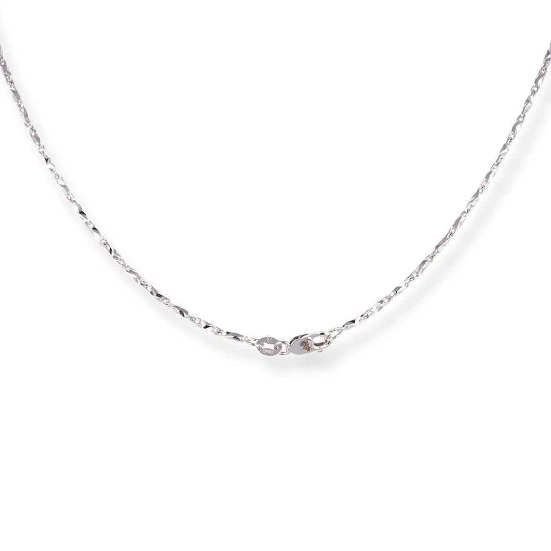 18ct White Gold Pendant & Earrings Set with Diamond Detailing – Elegant Women’s Jewellery - Image 3
