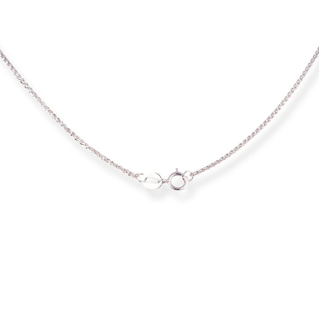18ct White Gold Pendant suite with Cubic Zirconia Stones - Image 5