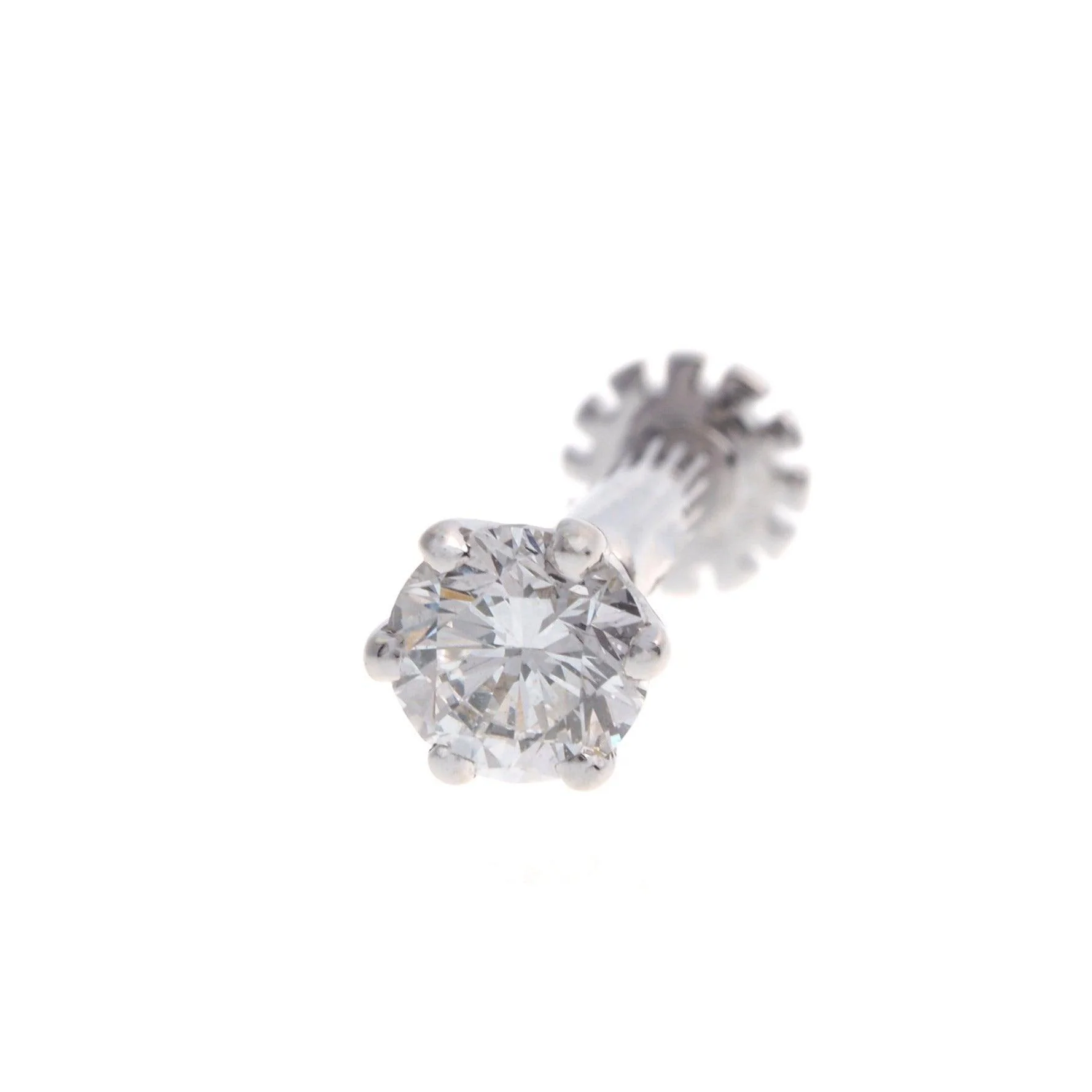 18ct Gold 0.11ct - 0.36ct Diamond Screw Back Nose Stud - Image 11
