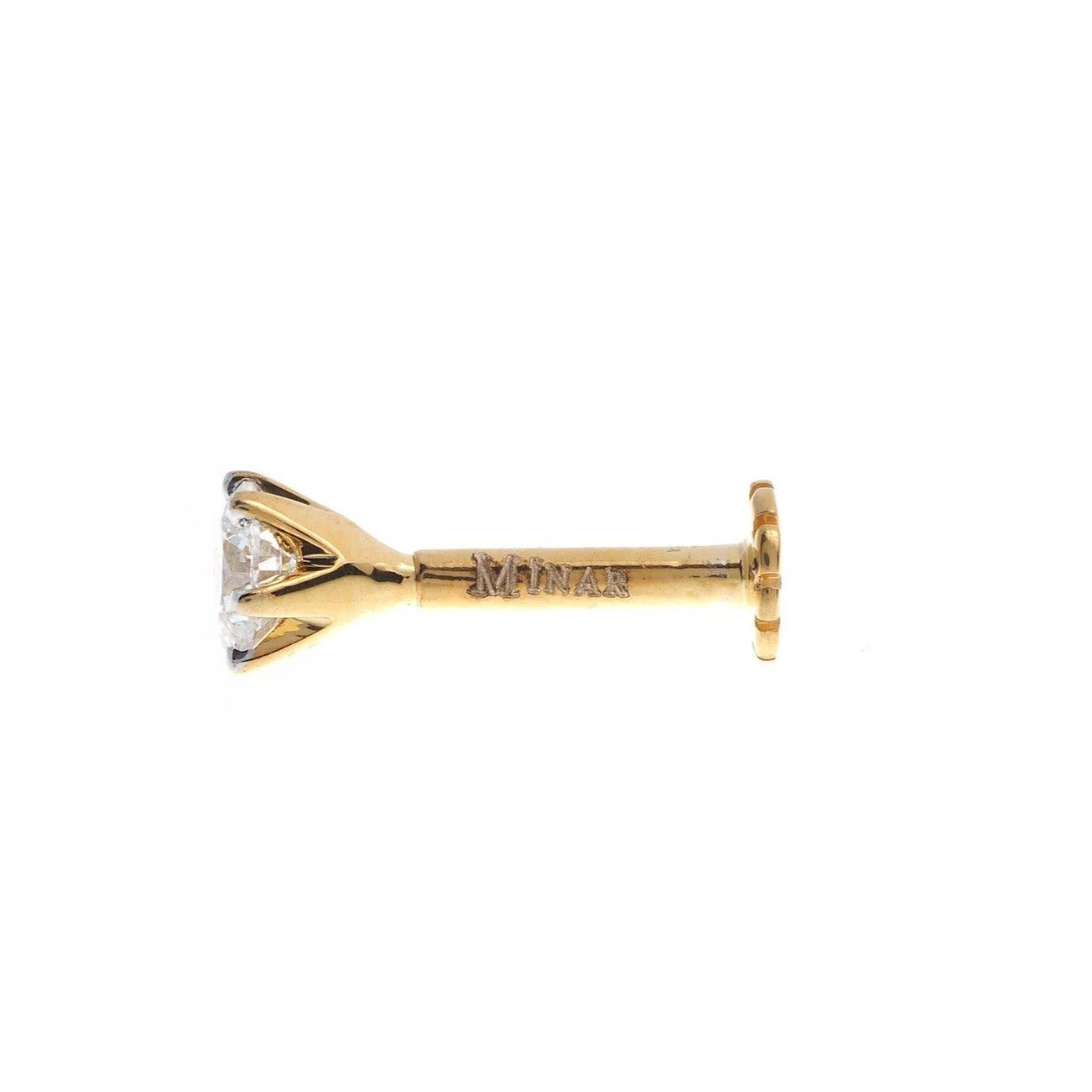 18ct Gold 0.11ct - 0.36ct Diamond Screw Back Nose Stud - Image 8