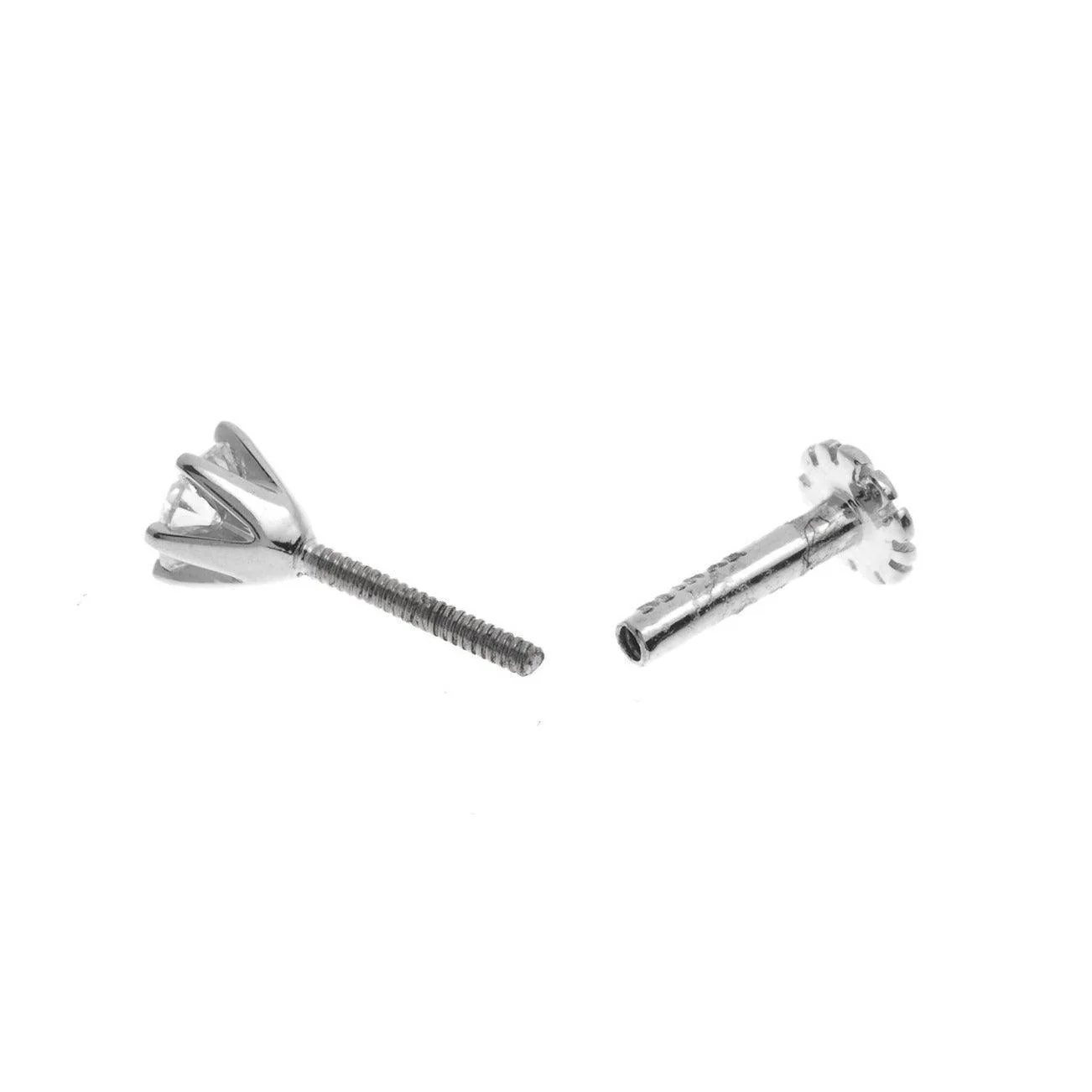 18ct Gold 0.11ct - 0.36ct Diamond Screw Back Nose Stud - Image 9