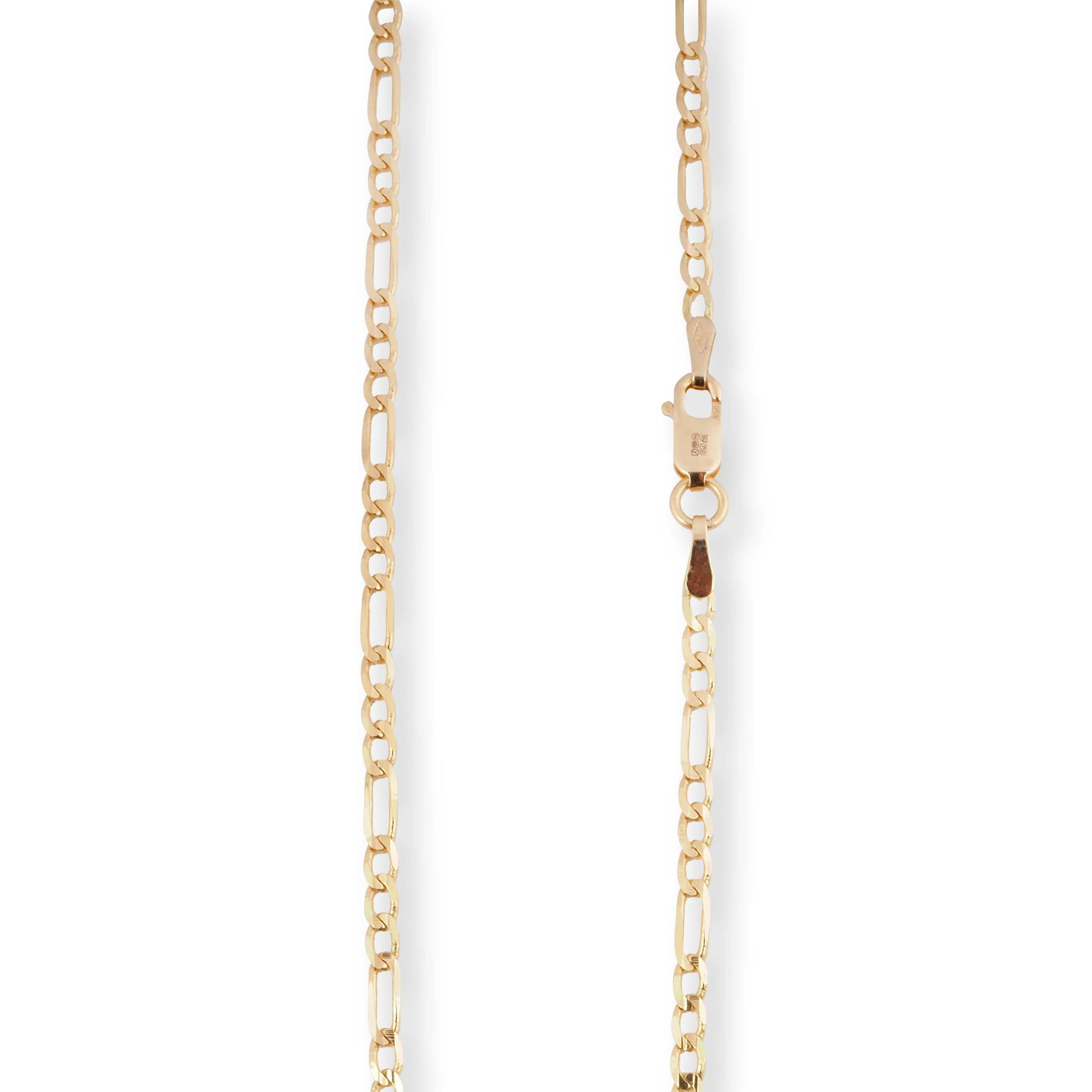 18ct Yellow Gold Figaro Chain with Lobster Clasp - Make Memories Last - Image 2