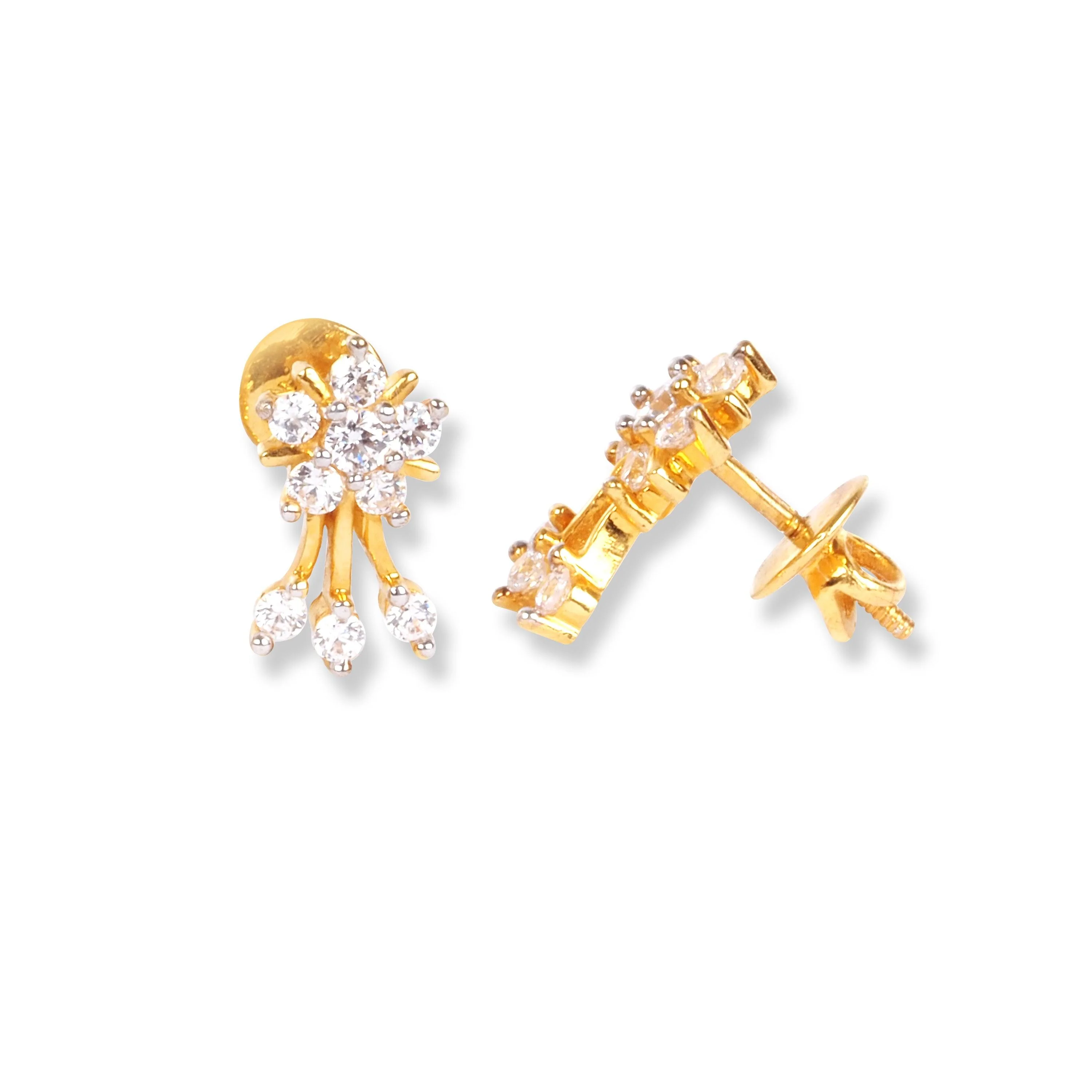 22ct Gold Set with Cubic Zirconia Stones | Gift Jewellery - Image 3