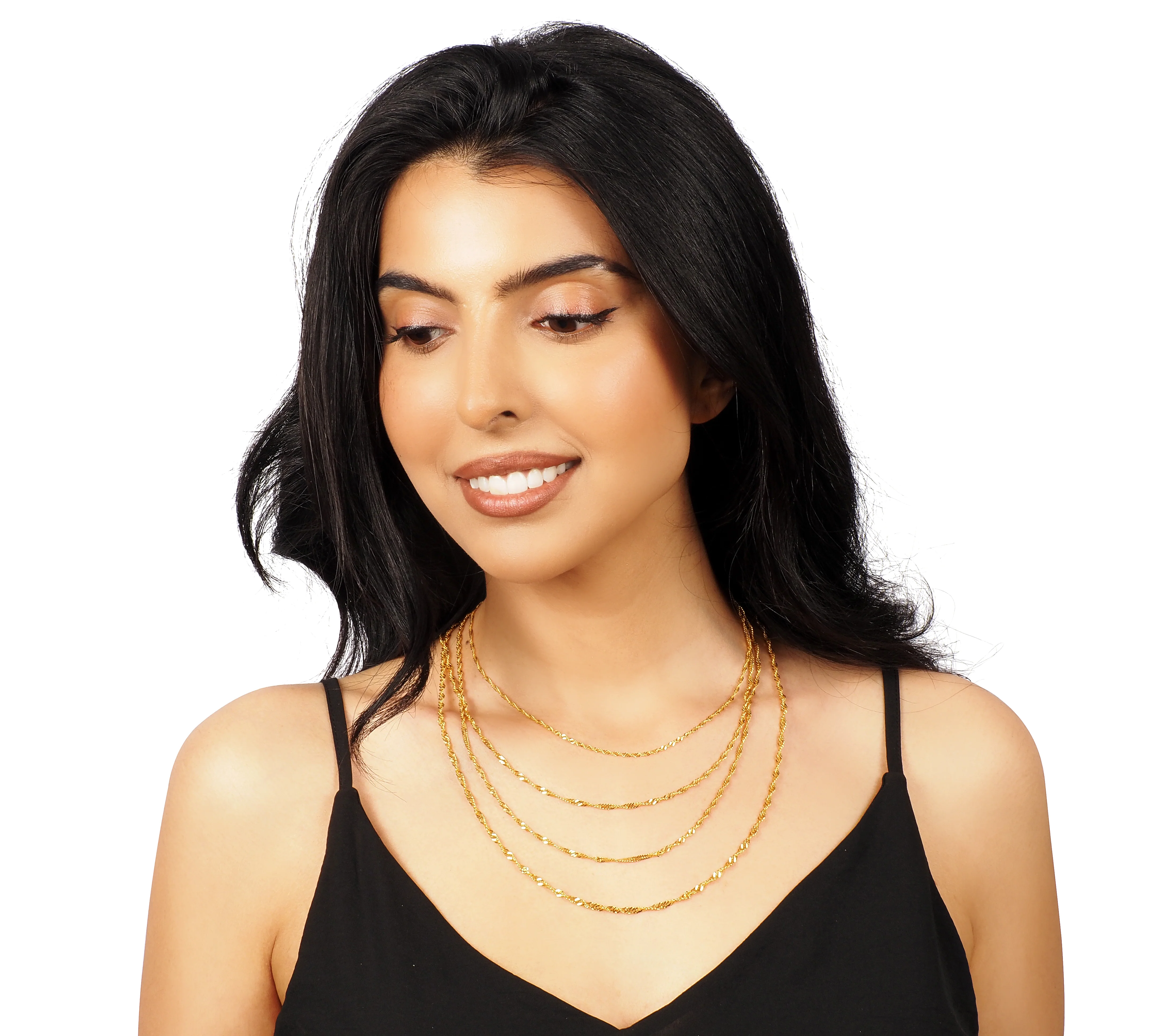 22ct Ripple Design Unisex Gold Chain with Lobster Clasp – Hallmarked - Image 5