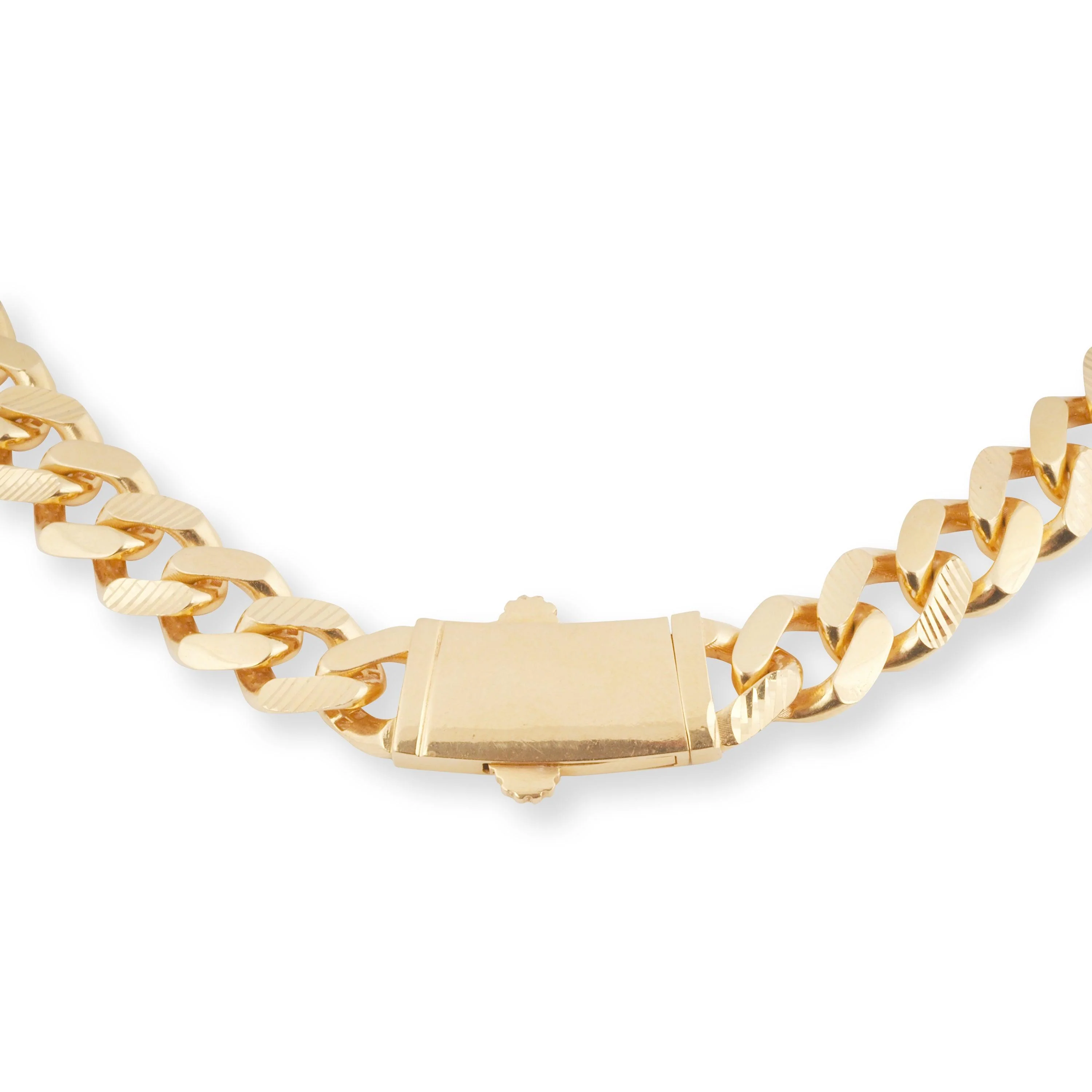 22ct Yellow Gold Curb Link Chain - Timeless Elegance - Image 2