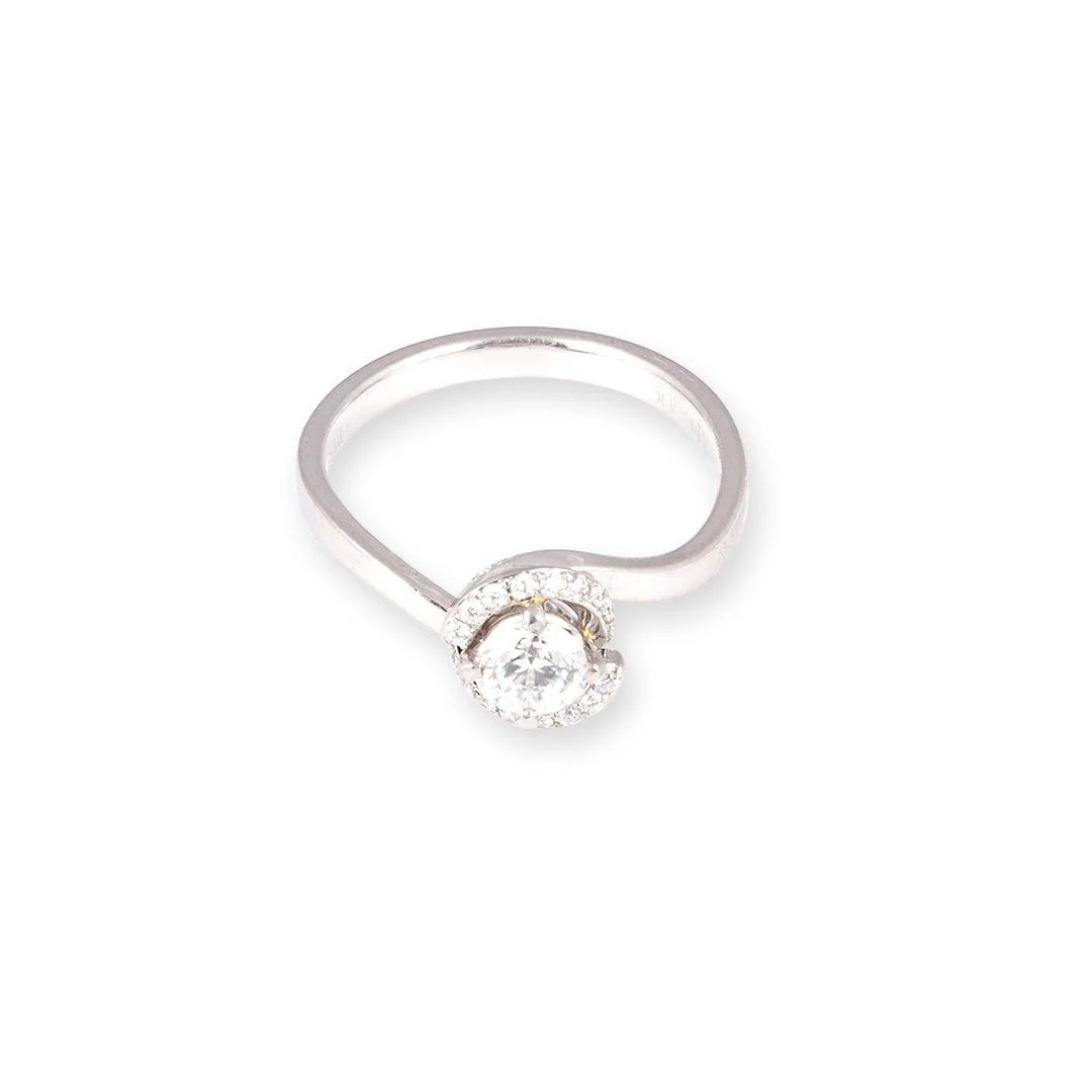 Platinum Diamond Engagement Ring VDRA3328 - Image 3