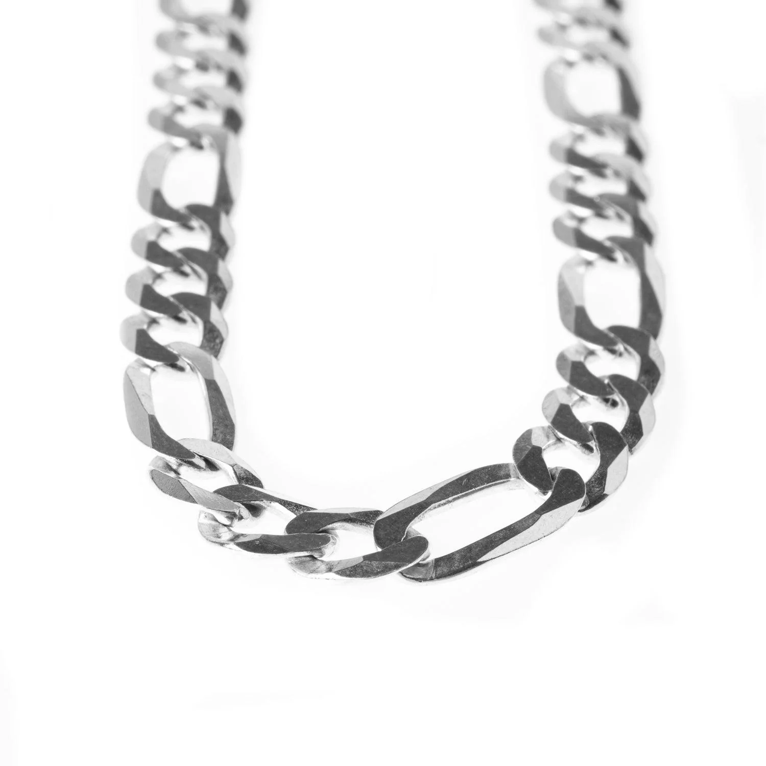 Sterling Silver Figaro Cable Chain | Classic and Stylish Everyday Accessory - Image 2